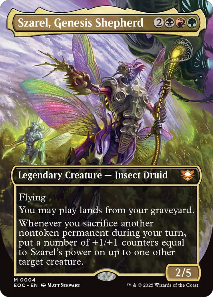 Szarel, Genesis Shepherd (Borderless) [Edge of Eternities Commander] | Impulse Games and Hobbies