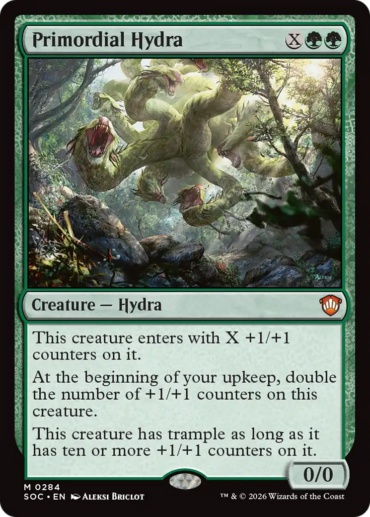 Primordial Hydra [Secrets of Strixhaven Commander] | Impulse Games and Hobbies