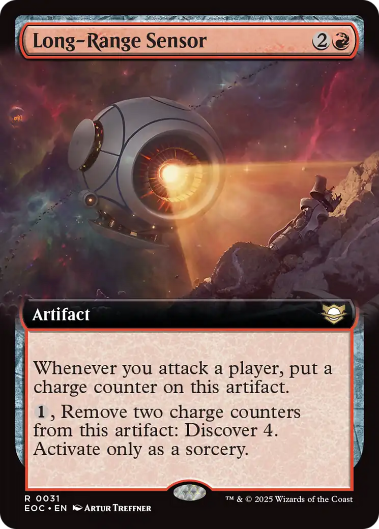 Long-Range Sensor (Extended Art) [Edge of Eternities Commander] | Impulse Games and Hobbies