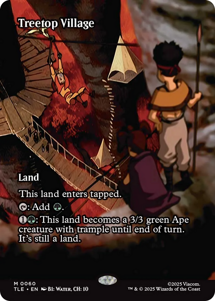 Treetop Village (Borderless) [Avatar: The Last Airbender: Eternal-Legal] | Impulse Games and Hobbies
