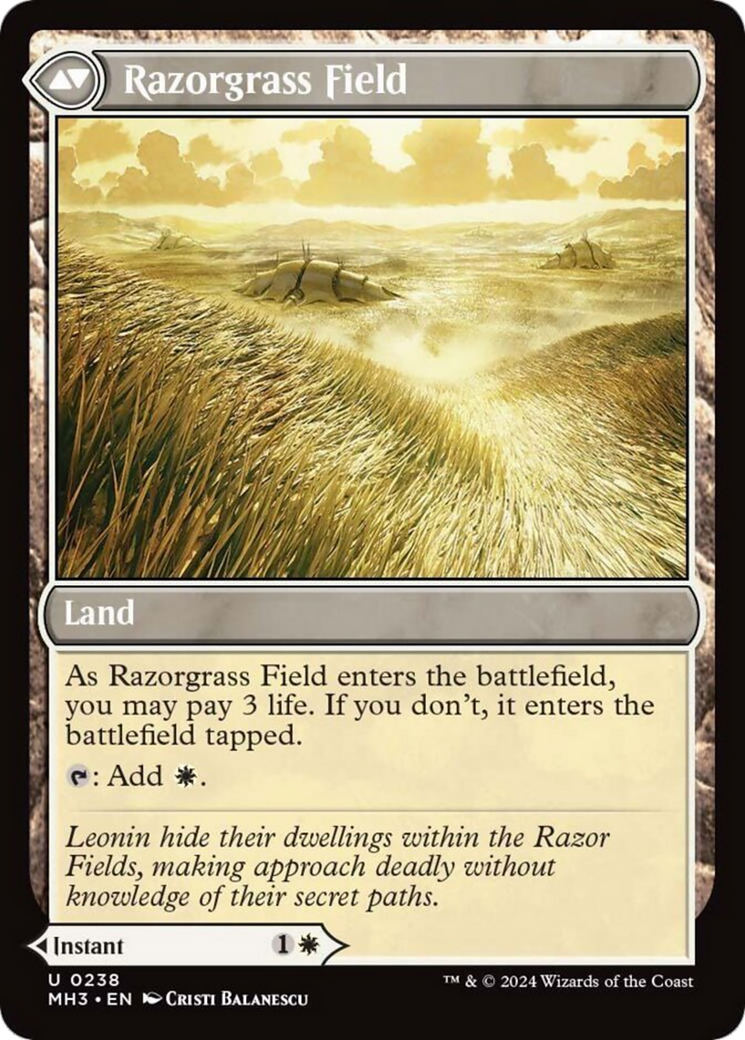 Razorgrass Ambush // Razorgrass Field [Modern Horizons 3] | Impulse Games and Hobbies