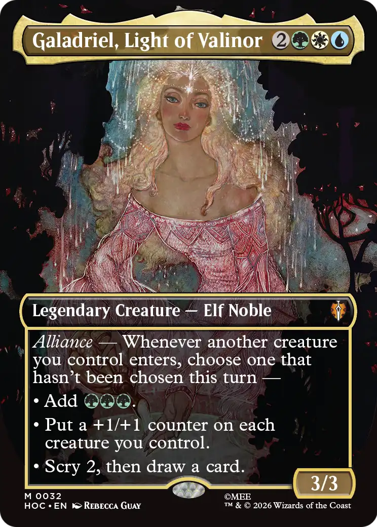 Galadriel, Light of Valinor (Borderless) [The Hobbit: Eternal-Legal] | Impulse Games and Hobbies