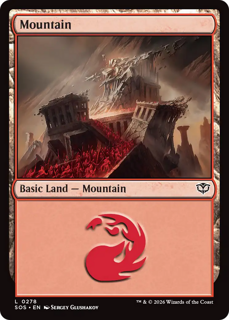 Mountain (0278) [Secrets of Strixhaven] | Impulse Games and Hobbies