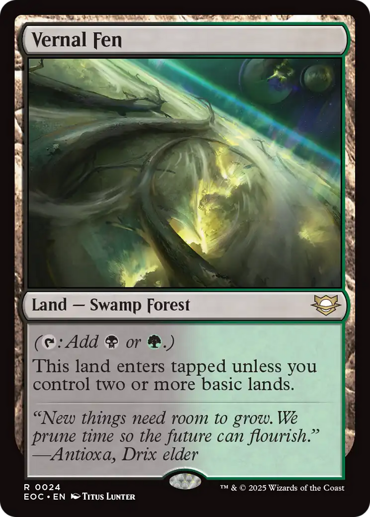 Vernal Fen [Edge of Eternities Commander] | Impulse Games and Hobbies