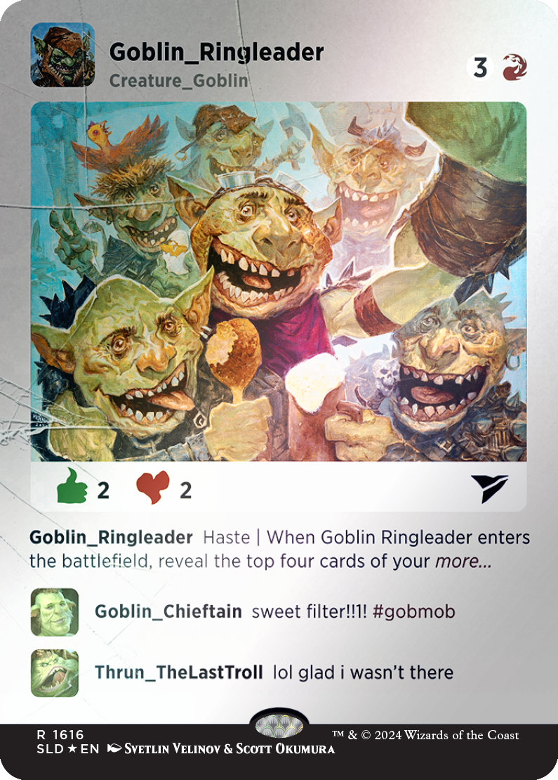 Goblin Ringleader (Rainbow Foil) [Secret Lair Drop Series] | Impulse Games and Hobbies