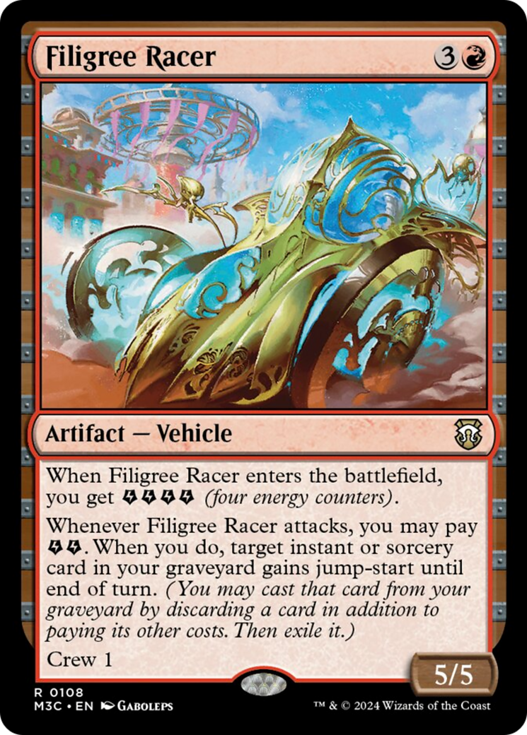 Filigree Racer [Modern Horizons 3 Commander] | Impulse Games and Hobbies