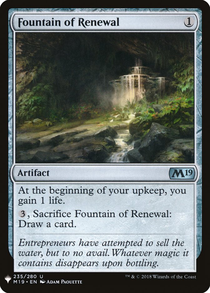 Fountain of Renewal [Mystery Booster] | Impulse Games and Hobbies