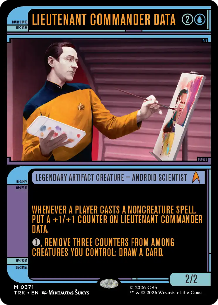 Lieutenant Commander Data (Showcase) [Star Trek] | Impulse Games and Hobbies