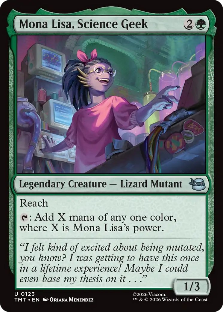 Mona Lisa, Science Geek [Teenage Mutant Ninja Turtles] | Impulse Games and Hobbies