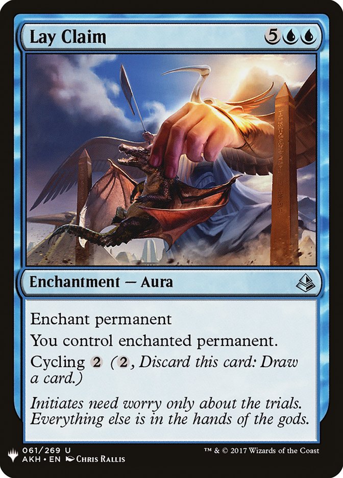 Lay Claim [Mystery Booster] | Impulse Games and Hobbies