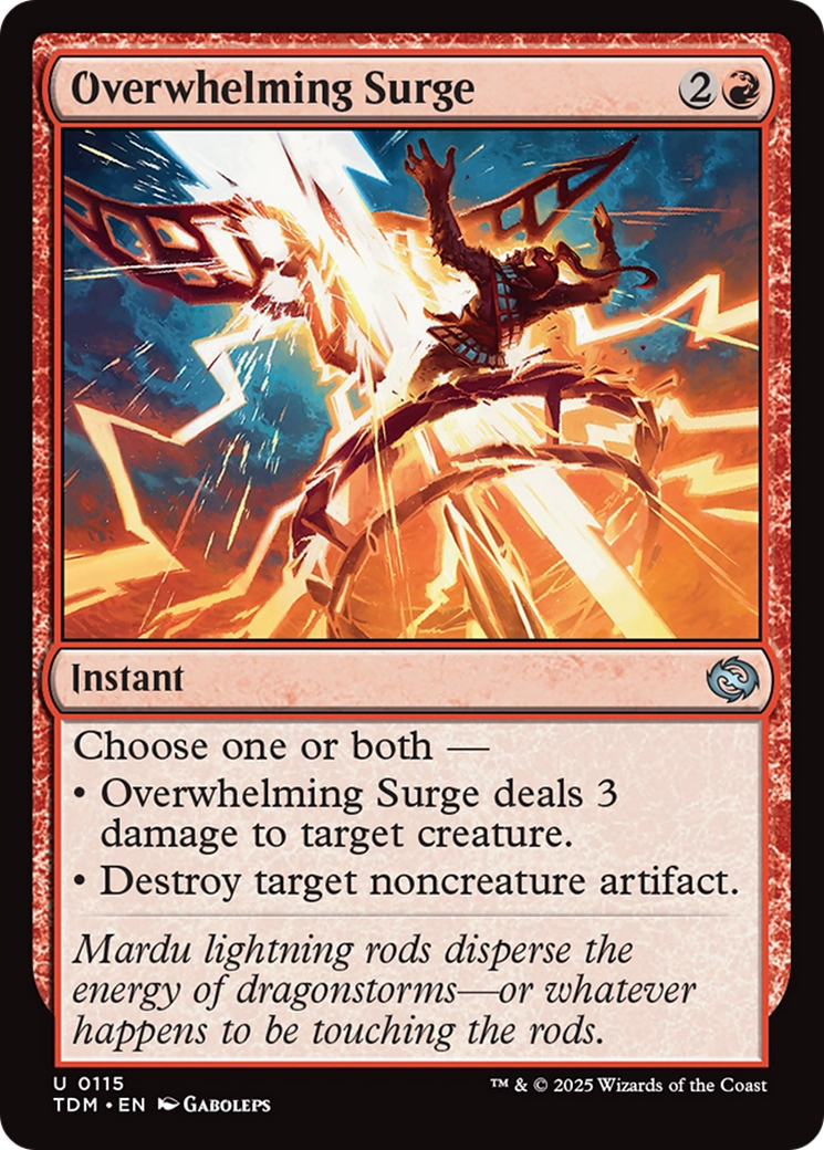 Overwhelming Surge [Tarkir: Dragonstorm] | Impulse Games and Hobbies