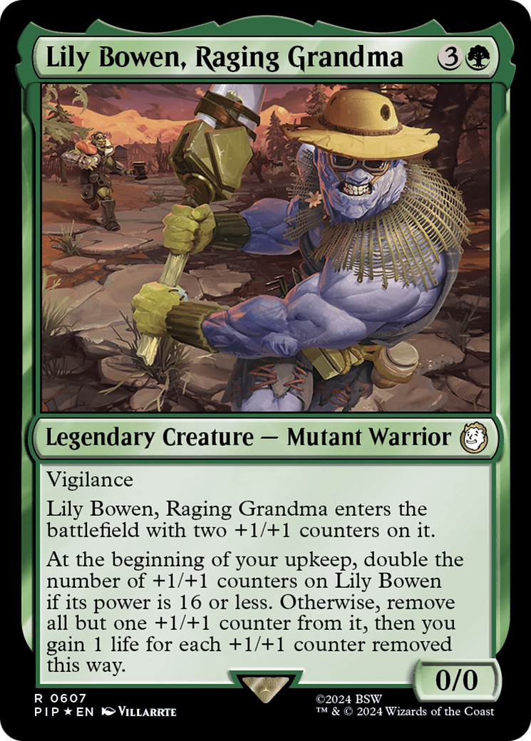 Lily Bowen, Raging Grandma (Surge Foil) [Fallout] | Impulse Games and Hobbies