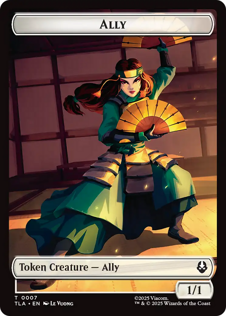 Food (0020) // Ally (0007) Double-Sided Token [Avatar: The Last Airbender Tokens] | Impulse Games and Hobbies