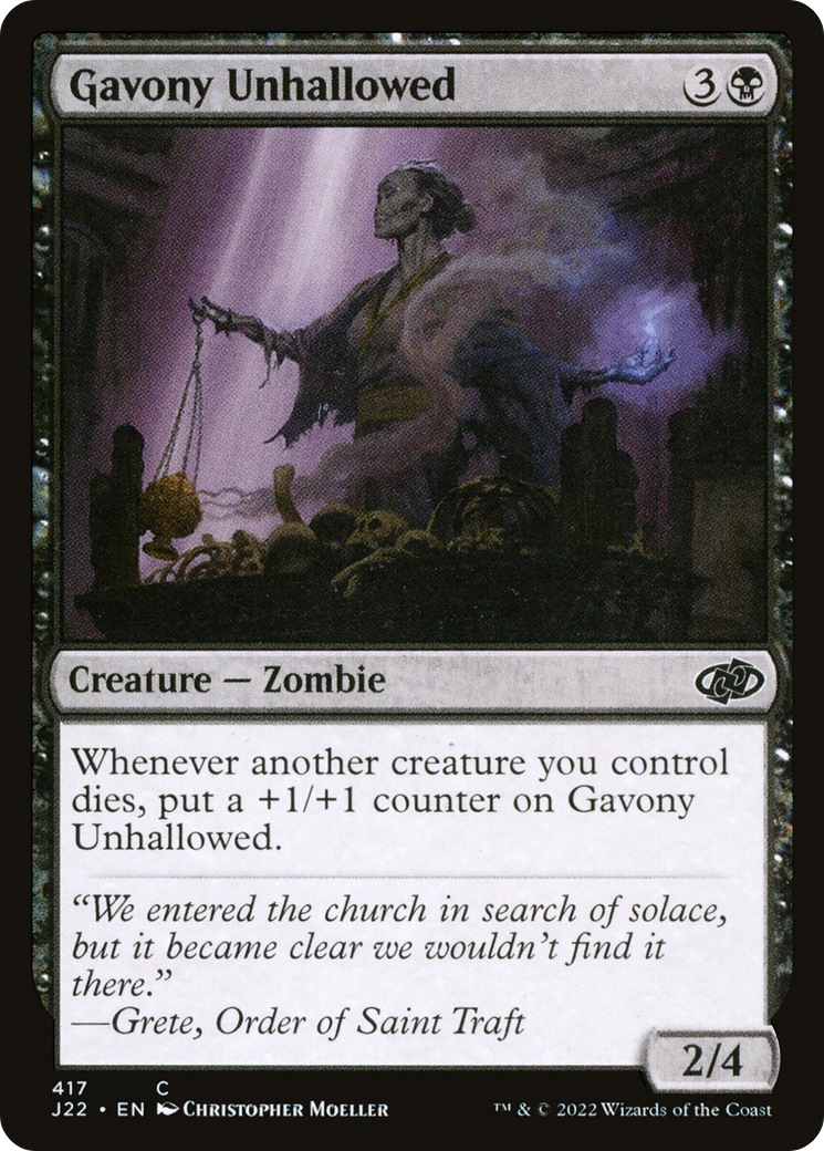 Gavony Unhallowed [Jumpstart 2022] | Impulse Games and Hobbies
