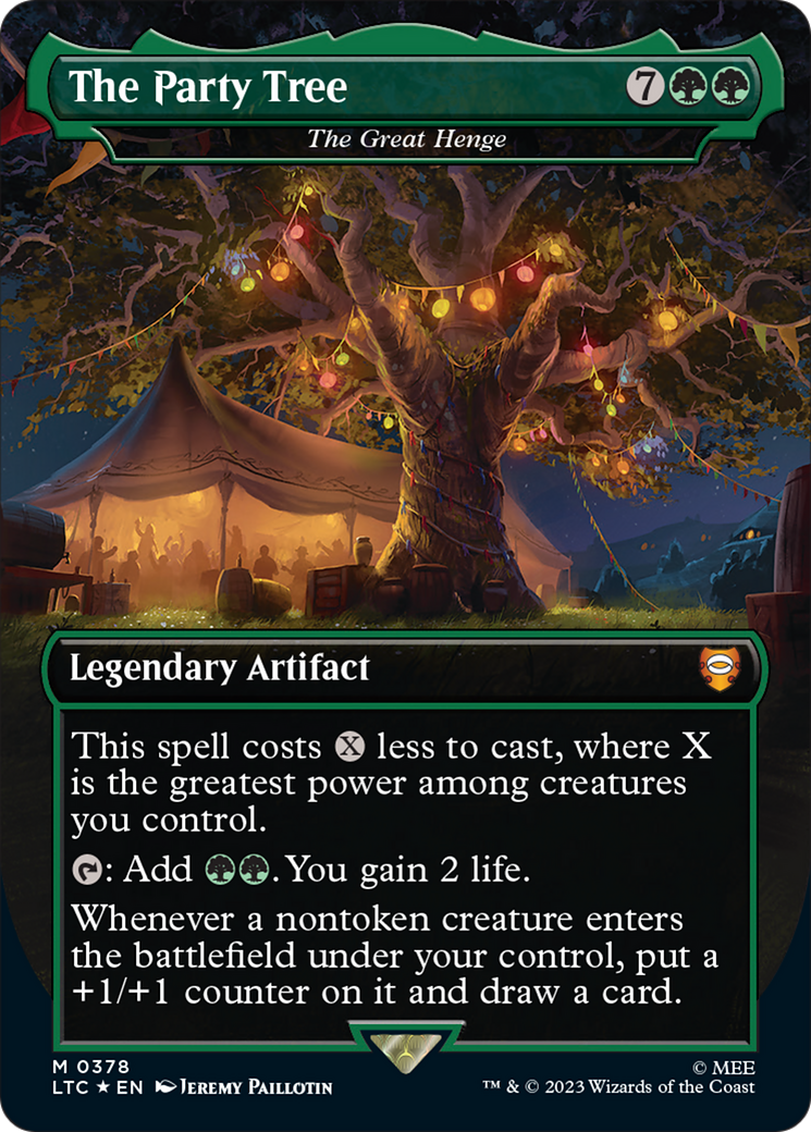 The Party Tree - The Great Henge (Surge Foil Realms and Relics) [The Lord of the Rings: Tales of Middle-Earth Commander] | Impulse Games and Hobbies