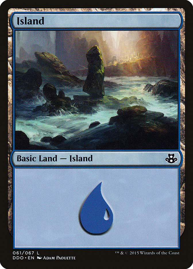 Island (61) [Duel Decks: Elspeth vs. Kiora] | Impulse Games and Hobbies