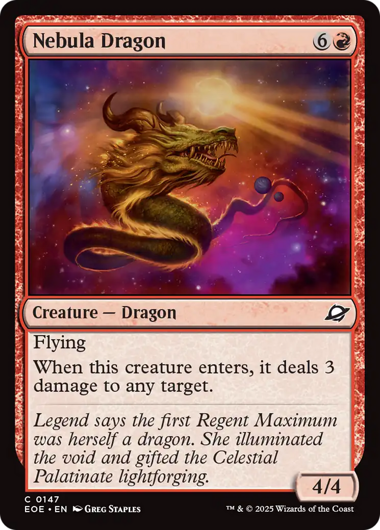 Nebula Dragon [Edge of Eternities] | Impulse Games and Hobbies