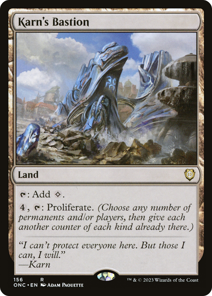 Karn's Bastion [Phyrexia: All Will Be One Commander] | Impulse Games and Hobbies