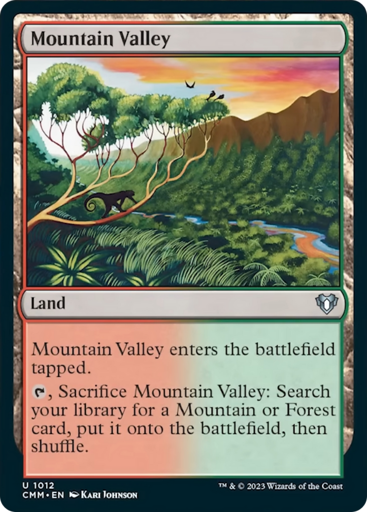 Mountain Valley [Commander Masters] | Impulse Games and Hobbies