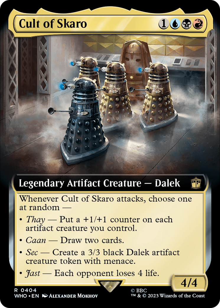 Cult of Skaro (Extended Art) [Doctor Who] | Impulse Games and Hobbies