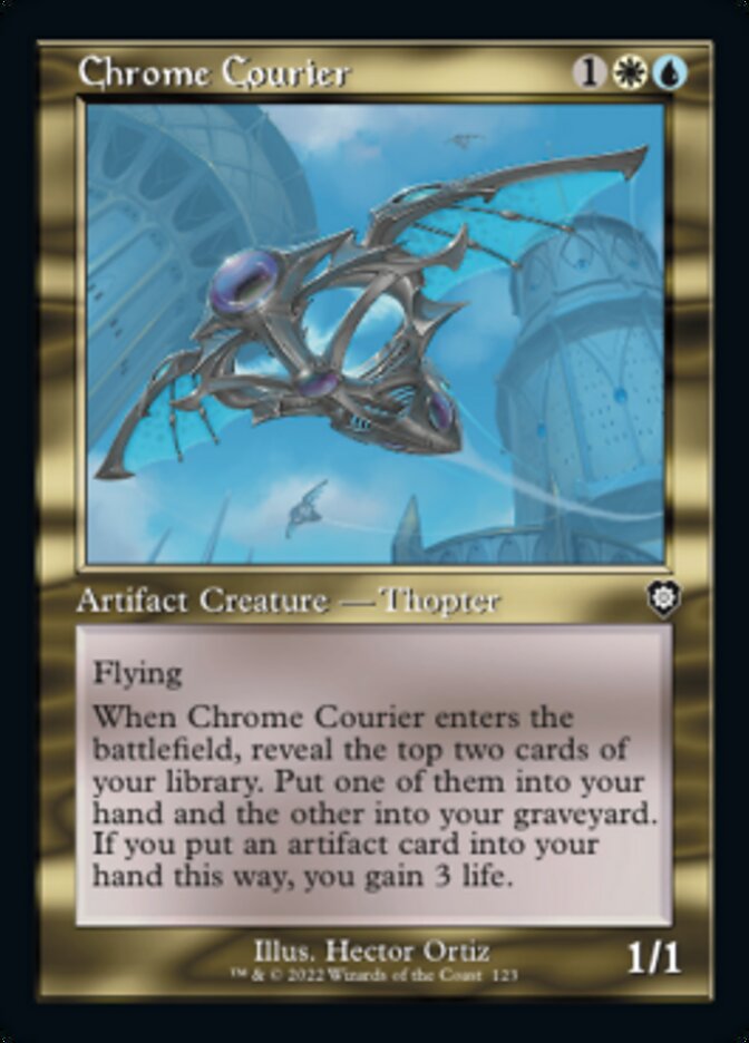 Chrome Courier (Retro) [The Brothers' War Commander] | Impulse Games and Hobbies