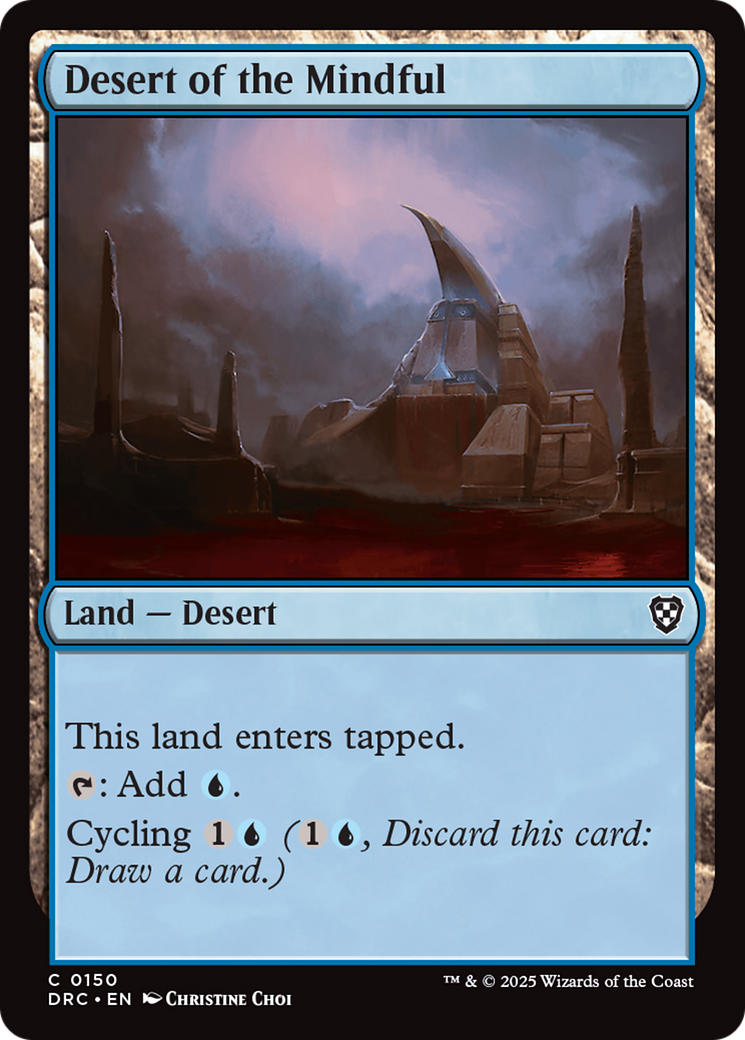 Desert of the Mindful [Aetherdrift Commander] | Impulse Games and Hobbies