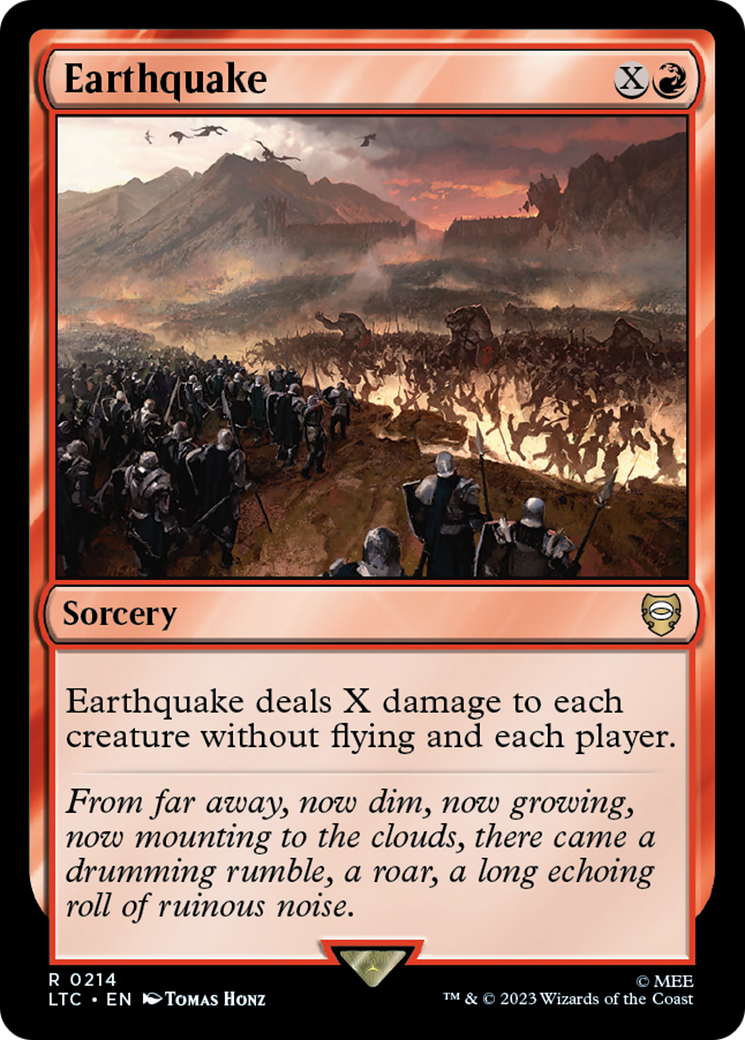 Earthquake [The Lord of the Rings: Tales of Middle-Earth Commander] | Impulse Games and Hobbies