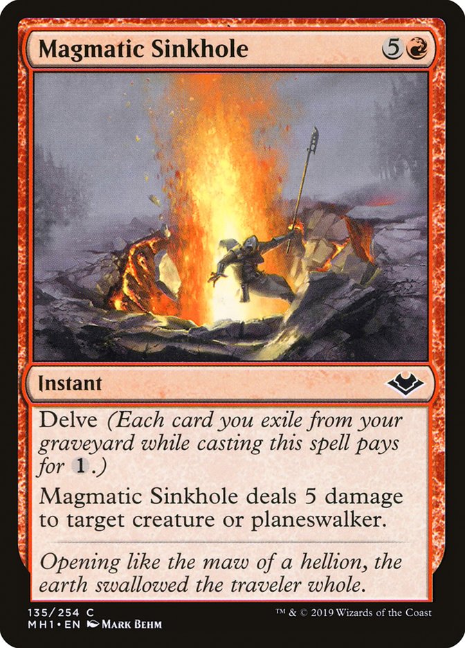 Magmatic Sinkhole [Modern Horizons] | Impulse Games and Hobbies