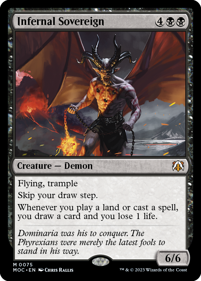 Infernal Sovereign [March of the Machine Commander] | Impulse Games and Hobbies