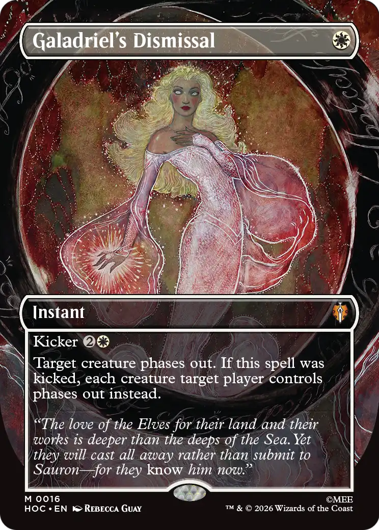 Galadriel's Dismissal (Borderless) [The Hobbit: Eternal-Legal] | Impulse Games and Hobbies