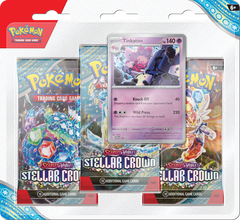 POKEMON SV7 STELLAR CROWN 3PK BLISTER | Impulse Games and Hobbies