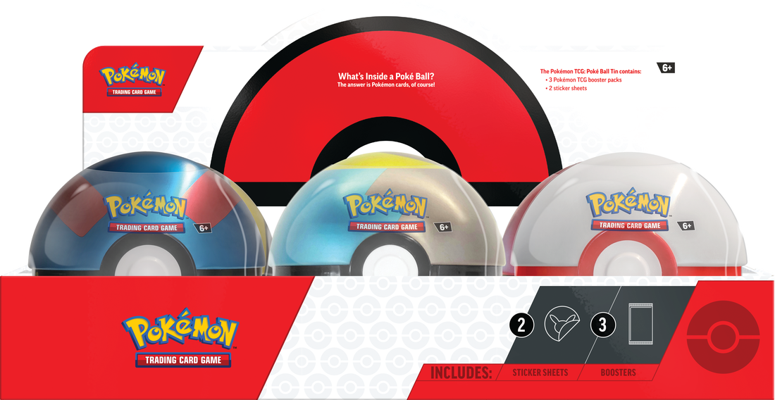 POKEMON POKE BALL TIN Q3 2024 | Impulse Games and Hobbies