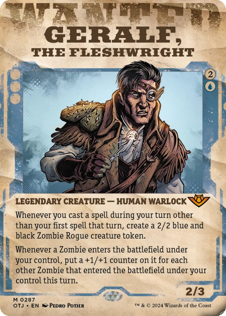 Geralf, the Fleshwright (Showcase) [Outlaws of Thunder Junction] | Impulse Games and Hobbies