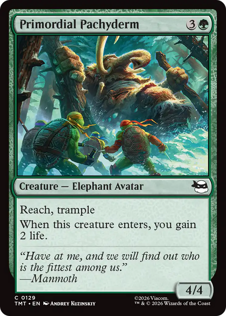 Primordial Pachyderm [Teenage Mutant Ninja Turtles] | Impulse Games and Hobbies