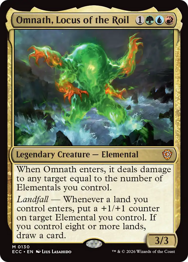 Omnath, Locus of the Roil [Lorwyn Eclipsed Commander] | Impulse Games and Hobbies
