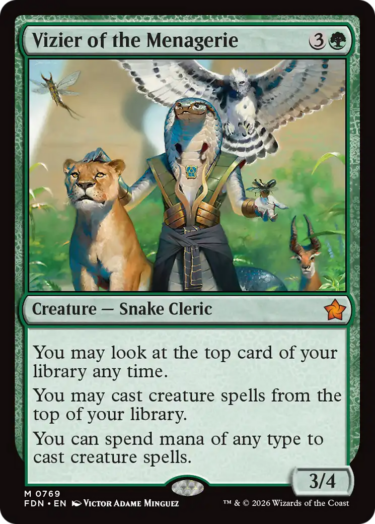 Vizier of the Menagerie (0769) [Foundations] | Impulse Games and Hobbies
