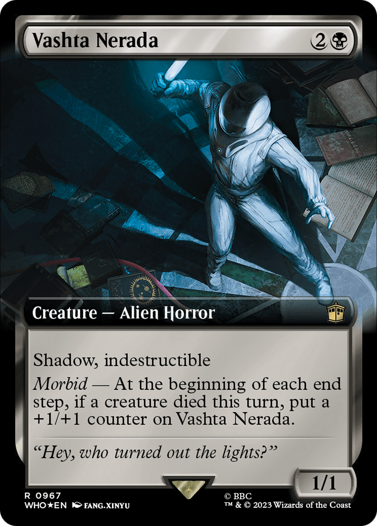 Vashta Nerada (Extended Art) (Surge Foil) [Doctor Who] | Impulse Games and Hobbies