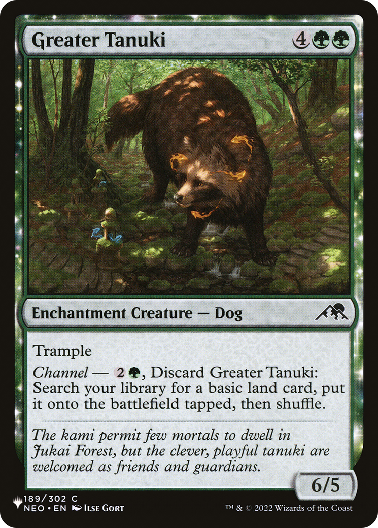 Greater Tanuki [The List] | Impulse Games and Hobbies