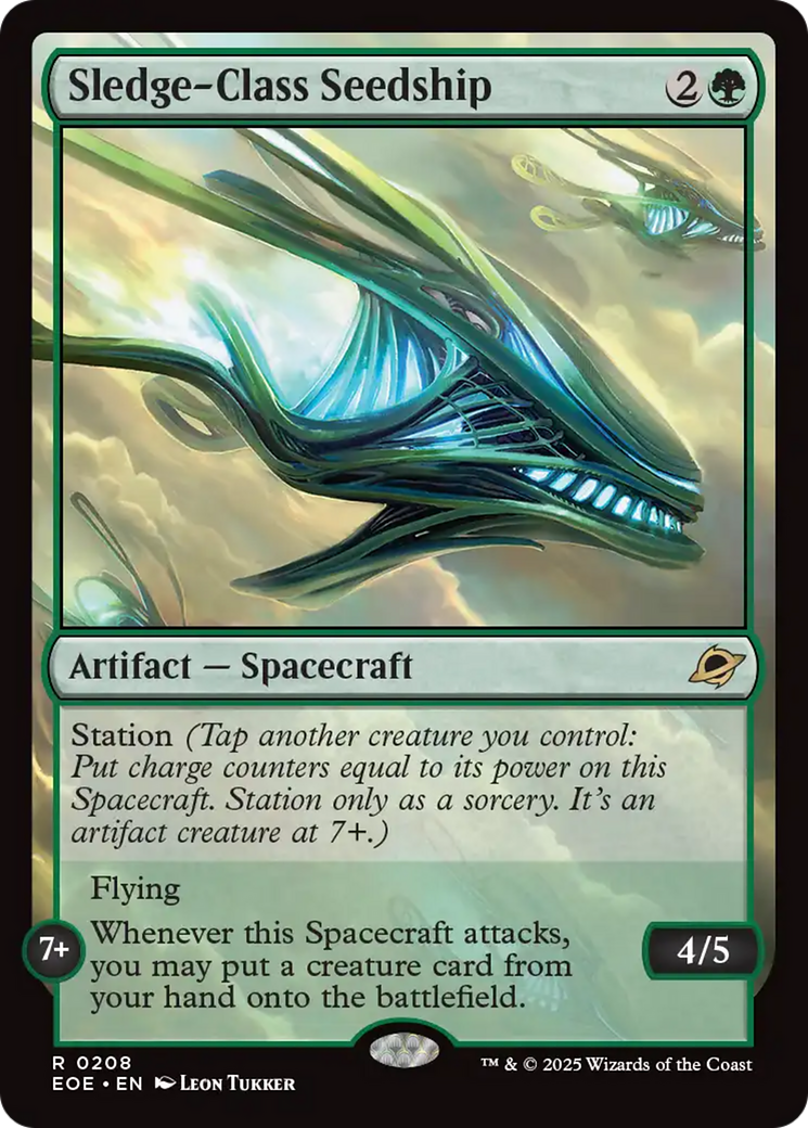 Sledge-Class Seedship [Edge of Eternities] | Impulse Games and Hobbies