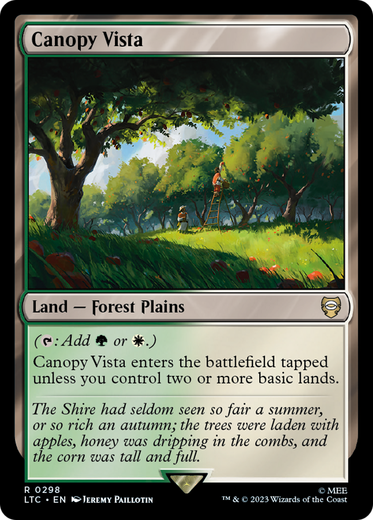 Canopy Vista [The Lord of the Rings: Tales of Middle-Earth Commander] | Impulse Games and Hobbies