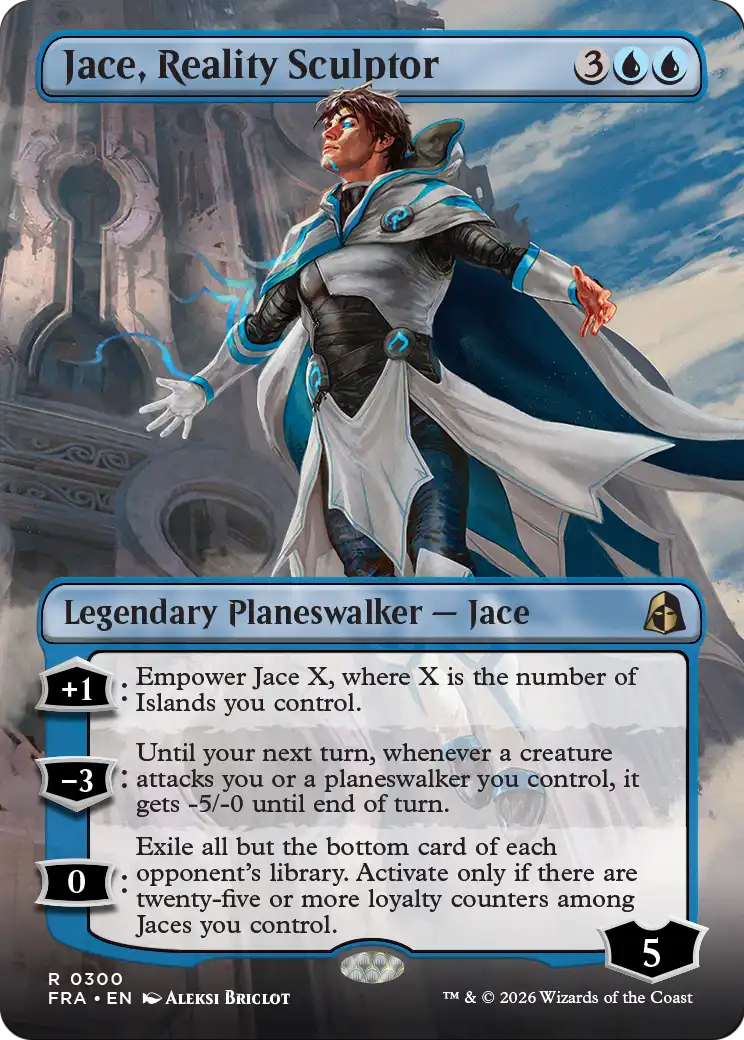 Jace, Reality Sculptor (Borderless) [Reality Fracture] | Impulse Games and Hobbies