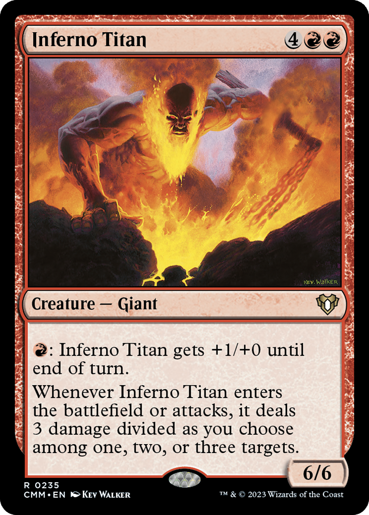 Inferno Titan [Commander Masters] | Impulse Games and Hobbies