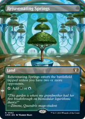 Rejuvenating Springs (Borderless Alternate Art) [Commander Masters] | Impulse Games and Hobbies