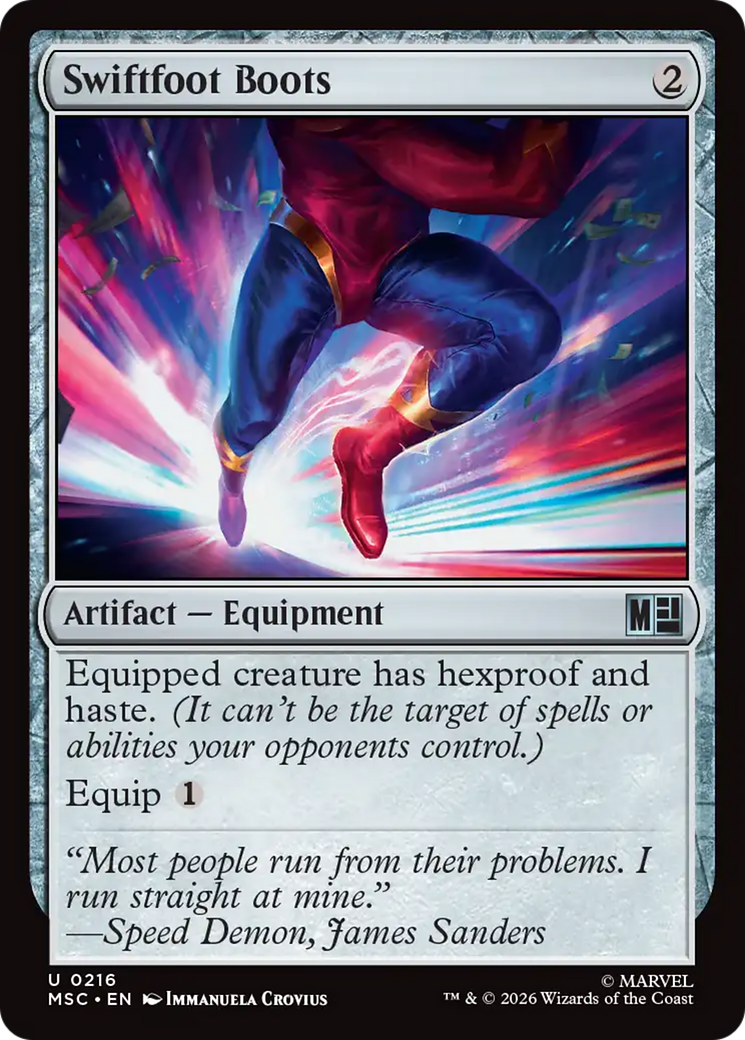 Swiftfoot Boots [Marvel Super Heroes Commander] | Impulse Games and Hobbies