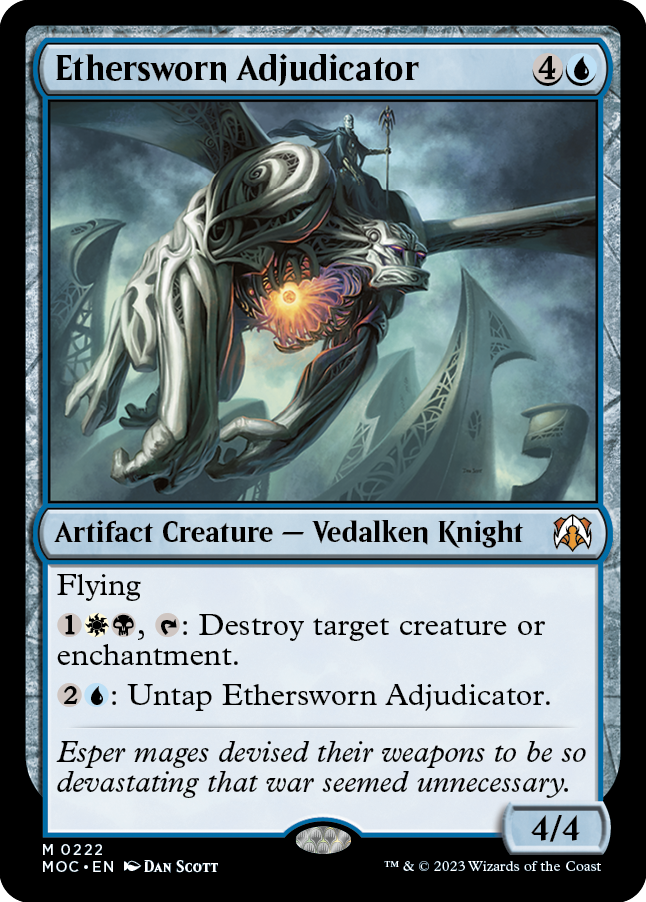 Ethersworn Adjudicator [March of the Machine Commander] | Impulse Games and Hobbies