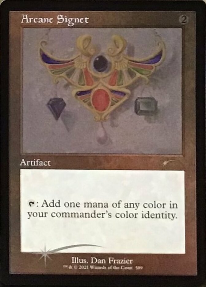 Arcane Signet (Retro) (Foil Etched) [Secret Lair Drop Promos] | Impulse Games and Hobbies