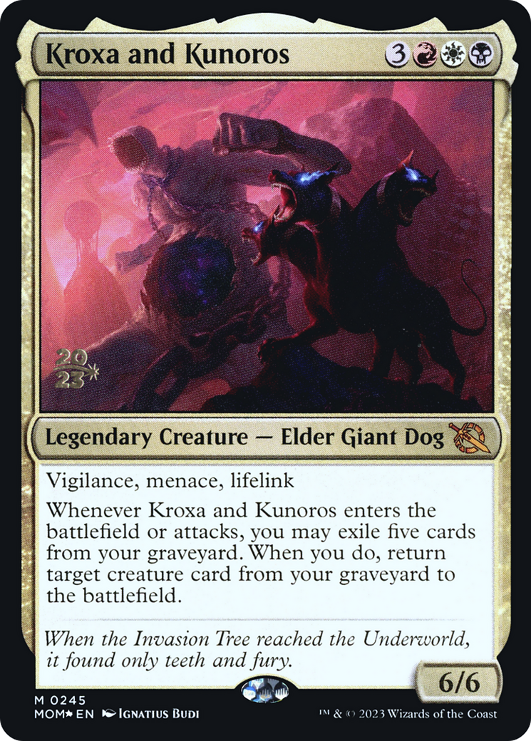 Kroxa and Kunoros [March of the Machine Prerelease Promos] | Impulse Games and Hobbies