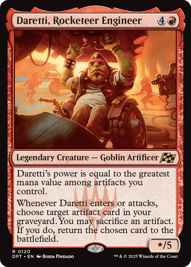Daretti, Rocketeer Engineer [Aetherdrift] | Impulse Games and Hobbies