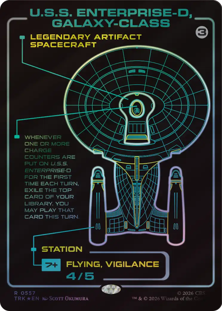 U.S.S. Enterprise-D, Galaxy-Class (Showcase) [Star Trek] | Impulse Games and Hobbies