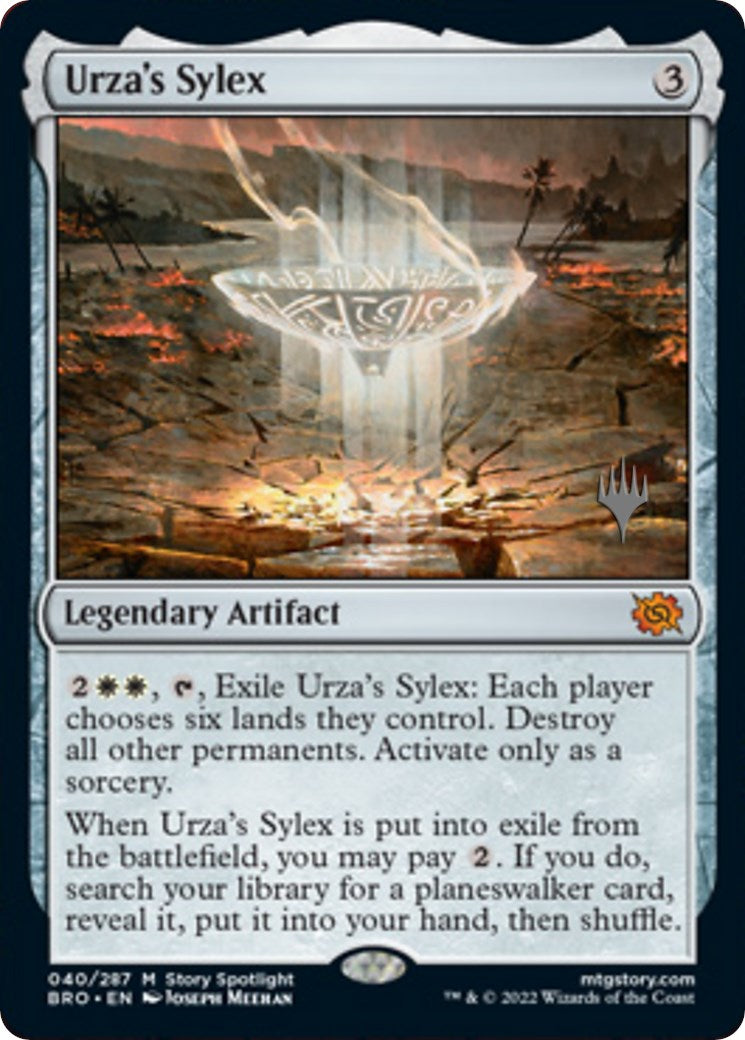 Urza's Sylex (Promo Pack) [The Brothers' War Promos] | Impulse Games and Hobbies